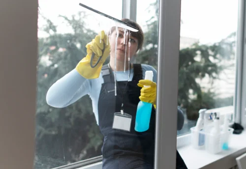 Nettoyage de vitres intérieures et extérieures à Valravillon